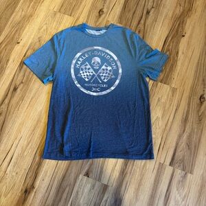 Harley-Davidson Blue Ombre Tee